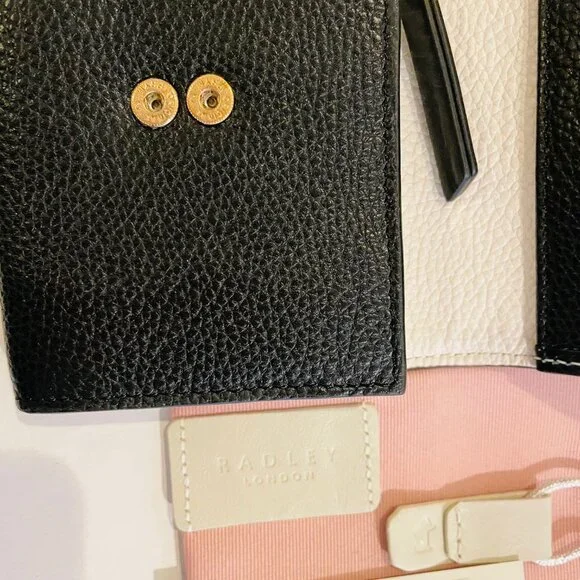 Radley London Alba Place Medium Flapover Wallet, Style# S1506673, black - Picture 8 of 14